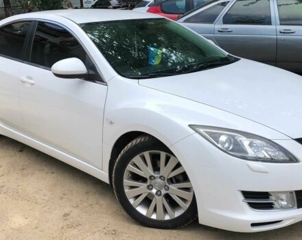 Белый Мазда 6, объемом двигателя 2 л и пробегом 179 тыс. км за 10300 $, фото 1 на Automoto.ua