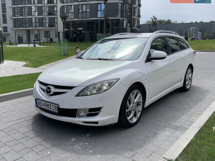 Білий Мазда 6, об'ємом двигуна 2.2 л та пробігом 350 тис. км за 7200 $, фото 1 на Automoto.ua