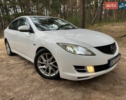 Белый Мазда 6, объемом двигателя 2.2 л и пробегом 223 тыс. км за 8000 $, фото 1 на Automoto.ua