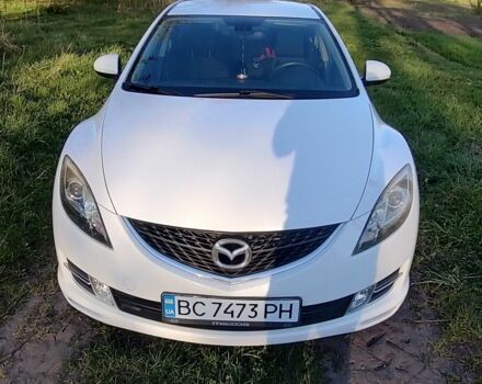 Белый Мазда 6, объемом двигателя 2 л и пробегом 281 тыс. км за 7000 $, фото 1 на Automoto.ua