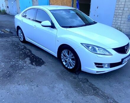 Белый Мазда 6, объемом двигателя 2 л и пробегом 120 тыс. км за 8500 $, фото 1 на Automoto.ua
