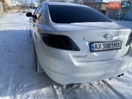 Белый Мазда 6, объемом двигателя 2.49 л и пробегом 305 тыс. км за 6800 $, фото 1 на Automoto.ua