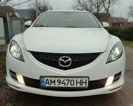 Белый Мазда 6, объемом двигателя 2 л и пробегом 295 тыс. км за 7200 $, фото 1 на Automoto.ua
