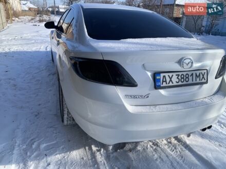 Белый Мазда 6, объемом двигателя 2.49 л и пробегом 305 тыс. км за 6800 $, фото 1 на Automoto.ua