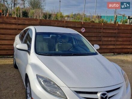 Белый Мазда 6, объемом двигателя 2.49 л и пробегом 143 тыс. км за 7000 $, фото 1 на Automoto.ua