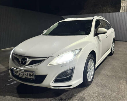 Белый Мазда 6, объемом двигателя 2.2 л и пробегом 202 тыс. км за 7900 $, фото 1 на Automoto.ua