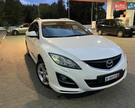 Білий Мазда 6, об'ємом двигуна 2 л та пробігом 203 тис. км за 7800 $, фото 1 на Automoto.ua