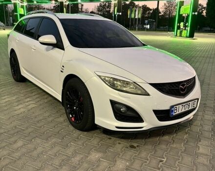 Белый Мазда 6, объемом двигателя 2.18 л и пробегом 312 тыс. км за 7800 $, фото 1 на Automoto.ua