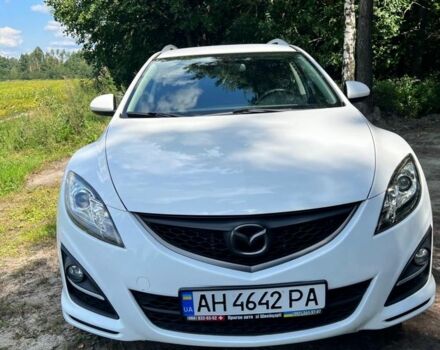 Белый Мазда 6, объемом двигателя 2 л и пробегом 223 тыс. км за 8000 $, фото 1 на Automoto.ua
