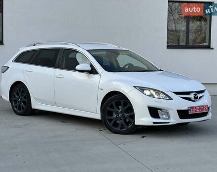 Белый Мазда 6, объемом двигателя 2 л и пробегом 224 тыс. км за 8350 $, фото 1 на Automoto.ua