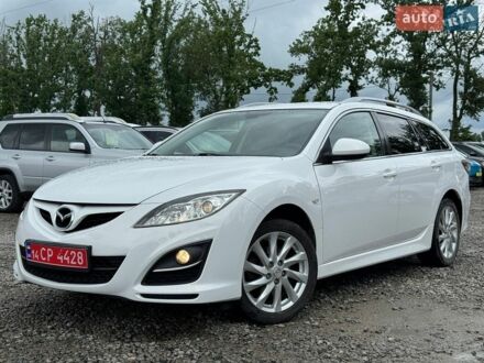 Білий Мазда 6, об'ємом двигуна 2 л та пробігом 245 тис. км за 8000 $, фото 1 на Automoto.ua