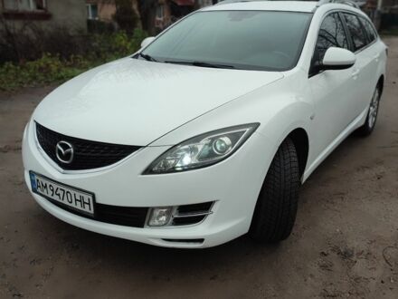 Білий Мазда 6, об'ємом двигуна 2 л та пробігом 295 тис. км за 7200 $, фото 1 на Automoto.ua