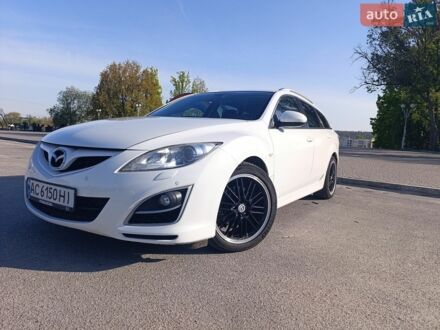 Белый Мазда 6, объемом двигателя 2.2 л и пробегом 287 тыс. км за 9200 $, фото 1 на Automoto.ua