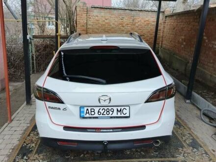 Білий Мазда 6, об'ємом двигуна 2 л та пробігом 203 тис. км за 7900 $, фото 1 на Automoto.ua