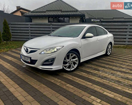 Белый Мазда 6, объемом двигателя 2.49 л и пробегом 169 тыс. км за 8300 $, фото 1 на Automoto.ua