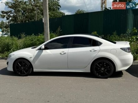 Белый Мазда 6, объемом двигателя 2.49 л и пробегом 225 тыс. км за 10200 $, фото 1 на Automoto.ua