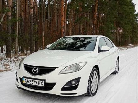 Білий Мазда 6, об'ємом двигуна 2 л та пробігом 180 тис. км за 9500 $, фото 1 на Automoto.ua