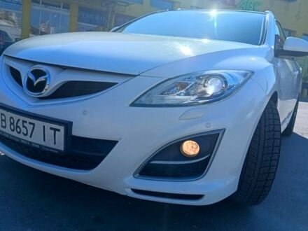 Белый Мазда 6, объемом двигателя 2.18 л и пробегом 316 тыс. км за 8499 $, фото 1 на Automoto.ua