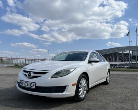 Белый Мазда 6, объемом двигателя 2.5 л и пробегом 220 тыс. км за 6750 $, фото 1 на Automoto.ua