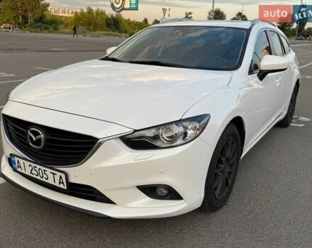 Белый Мазда 6, объемом двигателя 2.19 л и пробегом 252 тыс. км за 10500 $, фото 1 на Automoto.ua