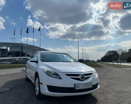 Белый Мазда 6, объемом двигателя 2.49 л и пробегом 220 тыс. км за 6900 $, фото 1 на Automoto.ua