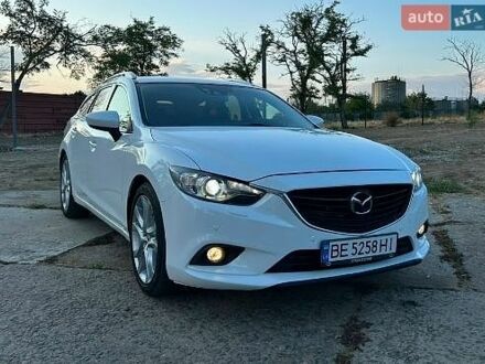 Белый Мазда 6, объемом двигателя 2.18 л и пробегом 130 тыс. км за 12600 $, фото 1 на Automoto.ua