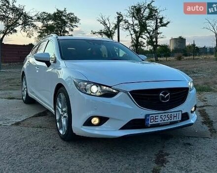 Белый Мазда 6, объемом двигателя 2.18 л и пробегом 130 тыс. км за 12600 $, фото 1 на Automoto.ua