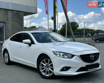 Белый Мазда 6, объемом двигателя 2 л и пробегом 160 тыс. км за 11300 $, фото 1 на Automoto.ua
