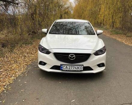 Белый Мазда 6, объемом двигателя 2 л и пробегом 163 тыс. км за 12150 $, фото 1 на Automoto.ua