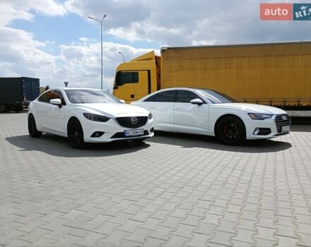 Белый Мазда 6, объемом двигателя 2.49 л и пробегом 250 тыс. км за 12999 $, фото 1 на Automoto.ua