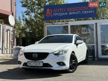 Белый Мазда 6, объемом двигателя 2.49 л и пробегом 235 тыс. км за 9990 $, фото 1 на Automoto.ua