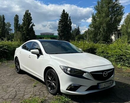 Белый Мазда 6, объемом двигателя 2.49 л и пробегом 177 тыс. км за 10600 $, фото 1 на Automoto.ua