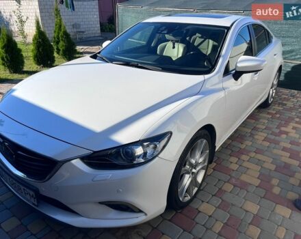 Білий Мазда 6, об'ємом двигуна 2.49 л та пробігом 200 тис. км за 13500 $, фото 1 на Automoto.ua
