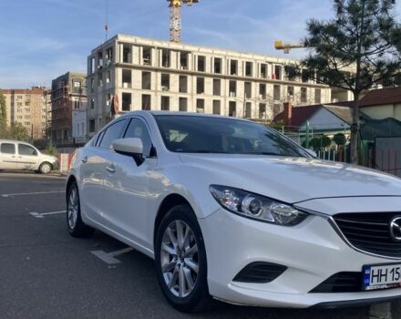 Белый Мазда 6, объемом двигателя 2.5 л и пробегом 200 тыс. км за 12500 $, фото 1 на Automoto.ua