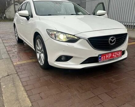 Белый Мазда 6, объемом двигателя 2.2 л и пробегом 200 тыс. км за 11800 $, фото 1 на Automoto.ua