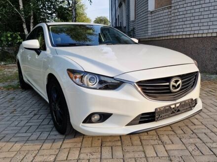 Белый Мазда 6, объемом двигателя 2.5 л и пробегом 180 тыс. км за 8877 $, фото 1 на Automoto.ua