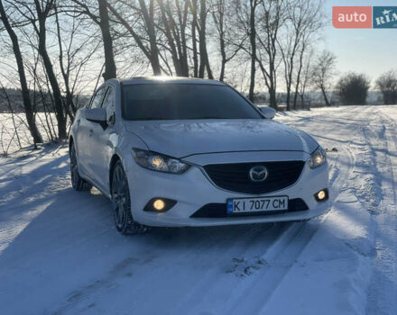 Белый Мазда 6, объемом двигателя 2.49 л и пробегом 135 тыс. км за 11200 $, фото 1 на Automoto.ua