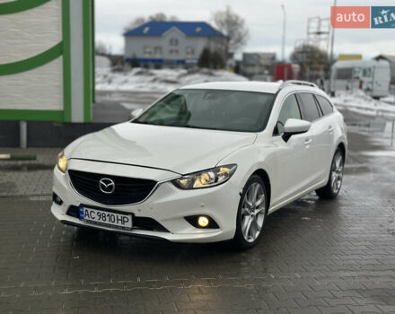 Белый Мазда 6, объемом двигателя 2.19 л и пробегом 300 тыс. км за 7500 $, фото 1 на Automoto.ua