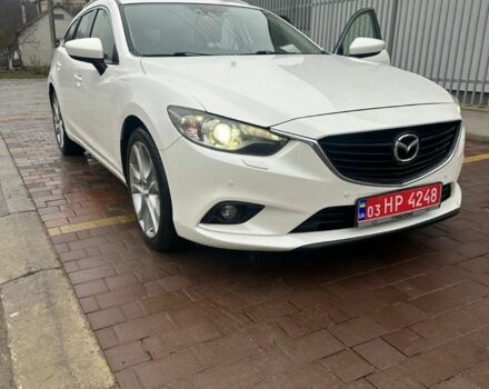 Белый Мазда 6, объемом двигателя 2.2 л и пробегом 200 тыс. км за 12000 $, фото 1 на Automoto.ua