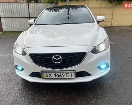 Белый Мазда 6, объемом двигателя 2 л и пробегом 192 тыс. км за 12000 $, фото 1 на Automoto.ua