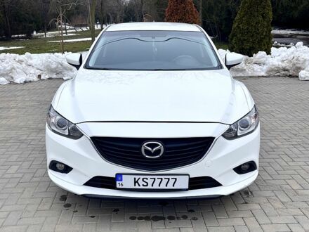 Белый Мазда 6, объемом двигателя 2.5 л и пробегом 206 тыс. км за 11200 $, фото 1 на Automoto.ua