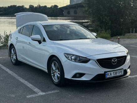 Белый Мазда 6, объемом двигателя 2.49 л и пробегом 167 тыс. км за 13000 $, фото 1 на Automoto.ua