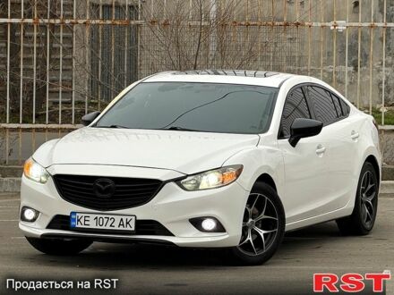 Белый Мазда 6, объемом двигателя 2.5 л и пробегом 230 тыс. км за 6999 $, фото 1 на Automoto.ua