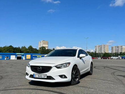 Мазда 6 2013 у Києві на Automoto.ua Білий Мазда 6, об'ємом двигуна 2.49 л та пробігом 247 тис. км за 10500 $, фото 1 на Automoto.ua