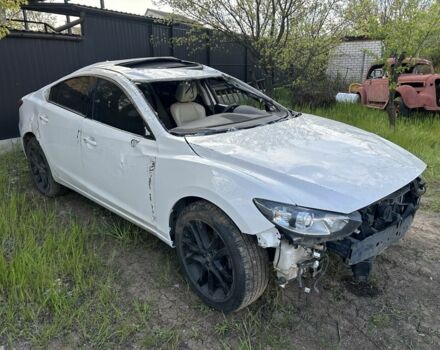Белый Мазда 6, объемом двигателя 2.5 л и пробегом 230 тыс. км за 3400 $, фото 1 на Automoto.ua