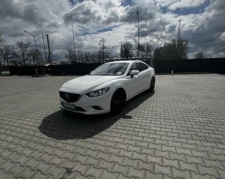 Белый Мазда 6, объемом двигателя 2.5 л и пробегом 236 тыс. км за 9600 $, фото 1 на Automoto.ua