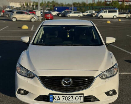 Белый Мазда 6, объемом двигателя 2 л и пробегом 176 тыс. км за 12800 $, фото 1 на Automoto.ua