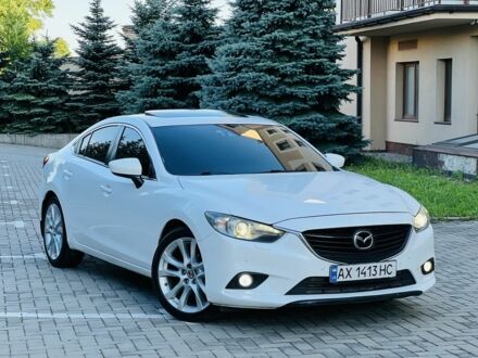 Белый Мазда 6, объемом двигателя 2.5 л и пробегом 111 тыс. км за 9332 $, фото 1 на Automoto.ua