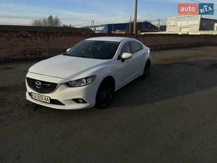 Белый Мазда 6, объемом двигателя 2.49 л и пробегом 222 тыс. км за 10500 $, фото 1 на Automoto.ua