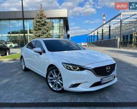 Белый Мазда 6, объемом двигателя 2.49 л и пробегом 123 тыс. км за 11700 $, фото 1 на Automoto.ua